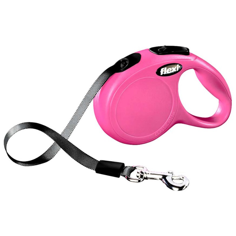 FLEXI NUEVO CLASSIC M Cinta 5 mts. Rosa