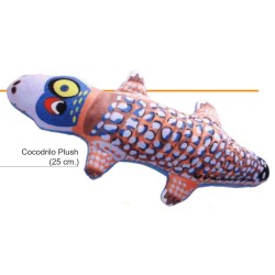 JUGUETE COCODRILO PLUSH 25cm.