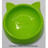 COMEDERO GATITOS 13CM.DIAMETRO. VERDE