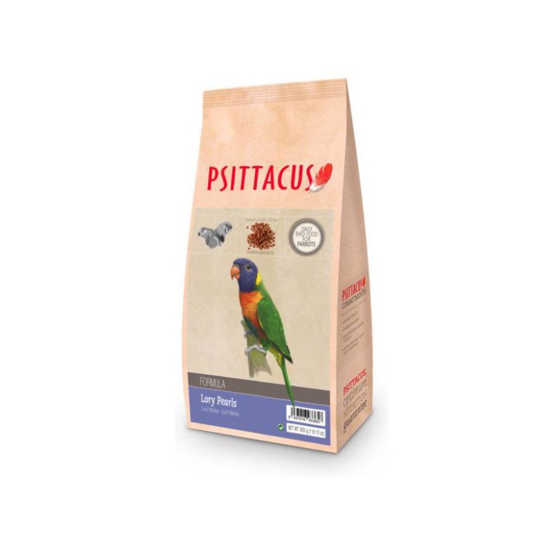 PAJAROS - ALIMENTACION PAJAROS - Psittacus - Psittacus PI6010 - PSITTACUS LORY PEARLS 800 gr.