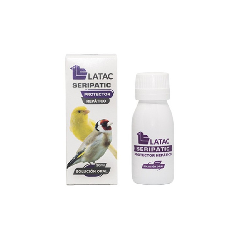 SERIPATIC PROTECTOR HEPATICO AVES - PAJAROS 50 ML LATAC