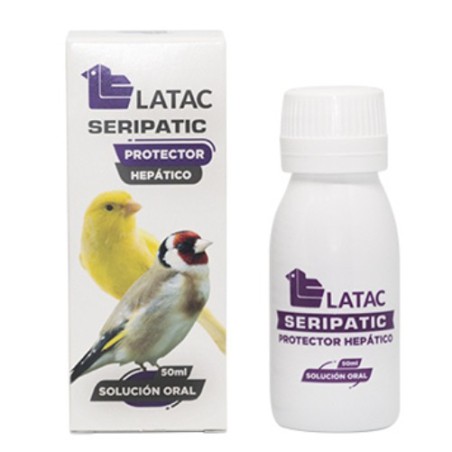 SERIPATIC PROTECTOR HEPATICO AVES - PAJAROS 50 ML LATAC