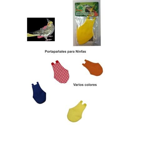 PORTAPAÑALES PARA NINFAS (VARIOS COLORES)