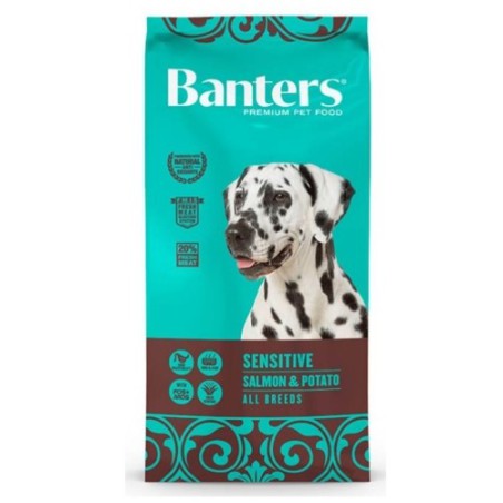 BANTERS DOG SENSITIVE SALMON&POTATO 3 KG.