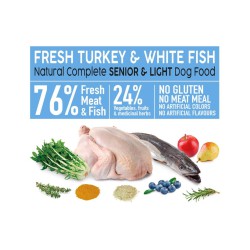 Arquivet Fresh SENIOR Light Pavo & White Fish 2,5Kg