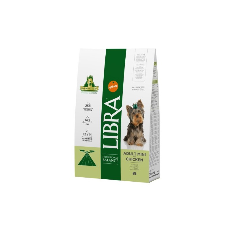 LIBRA DOG MINI POLLO 8 KG.