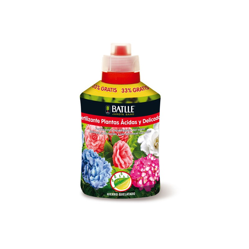 FERT.PLANTAS ACIDAS Y DELICAD.400ML