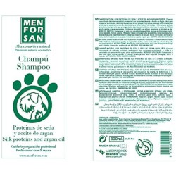 Menforsan CHAMPU Aceite de ARGAN y PROTEINAS 300ml.