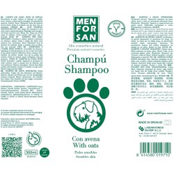 MENFORSAN CHAMPU NATURAL CON AVENA 300 ML.