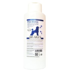 CHAMPU PELO BLANCO 750ml.  PETNATURA