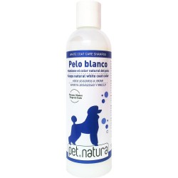 CHAMPU PELO BLANCO 750ml.  PETNATURA