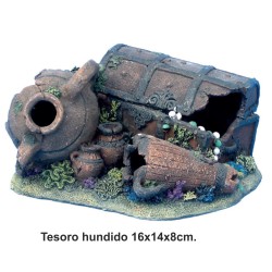 TESORO HUNDIDO 16x14x8CM.