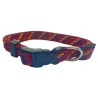 COLLAR NYLON 20MM 35-50CM AZTECA AZUL