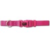 COLLAR NYLON BASICO FUSCIA 20-30X1CM