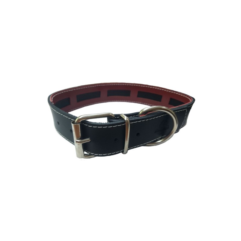 COLLAR CUERO PROTEC MARRON 45x3cm