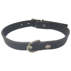 COLLAR CUERO NEGRO LAURA...