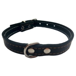 COLLAR CUERO NEGRO LAURA...