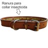 COLLAR PROTECT CUERO MARRON 55x2.5cm