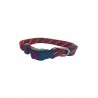 COLLAR NYLON 20MM 35-50CM AZTECA AZUL