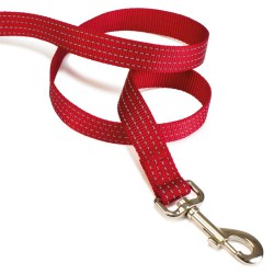 CORREA NYLON LISO ROJO 1,5 x 120 cm.