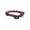 COLLAR NYLON 10 MM 20-30 CM ESCOCE ROJO