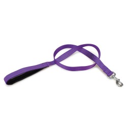 CORREA NYLON MORADA 1,5 x 120 cm.