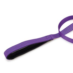 CORREA NYLON MORADA 1,5 x 120 cm.